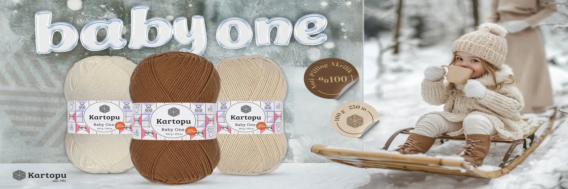 Kartopu Baby One Banner
